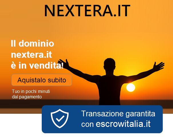 Anteprima branding del dominio nextera.it per startup e innovazione digitale